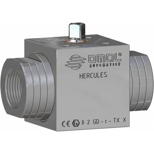 Vanne à boisseau sphérique HERCULES haute pression - cyclicité élevée acier inox