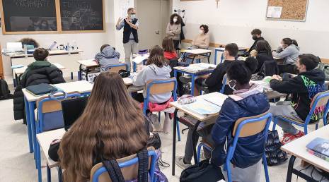 Projet « Entreprise ouverte » avec les collèges de Passirano