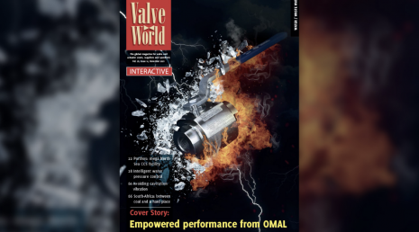 OMAL en couverture de Valve World  Magazine du mois de novembre